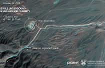 A Natanzról készült műholdas fotó a létesítmény bővítéséről tanúskodik