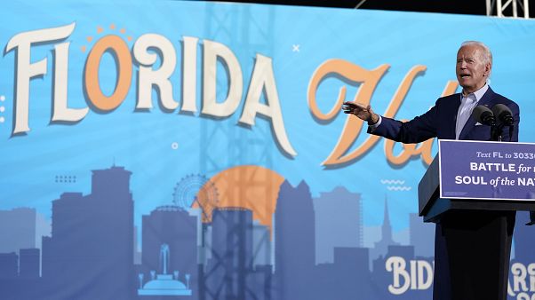 Joe Biden kampánybeszédet mond Floridában Joe Biden kampánybeszédet mond Floridában