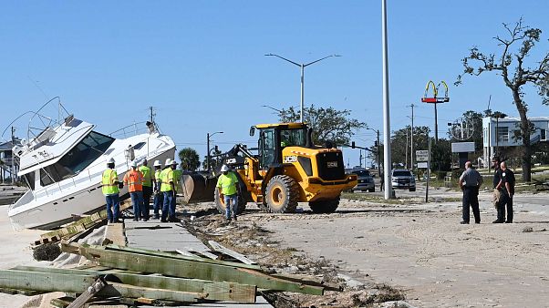 ABD'de etkili olan Zeta kasırgası ABD'de etkili olan Zeta kasırgası