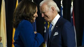 Joe Biden et Kamala Harris, élus président et vice-présidente des Etats-Unis selon les derniers décomptes d'AP