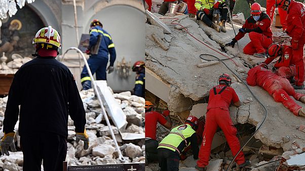 Turquia e Grécia sofrem efeitos do sismo Turquia e Grécia sofrem efeitos do sismo