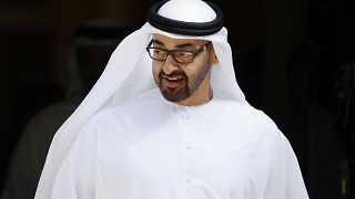Crown Prince of Abu Dhabi, Sheik Mohamed bin Zayed Al Nahyan leaves 10 Downing Street in London, Monday, July 15, 2013