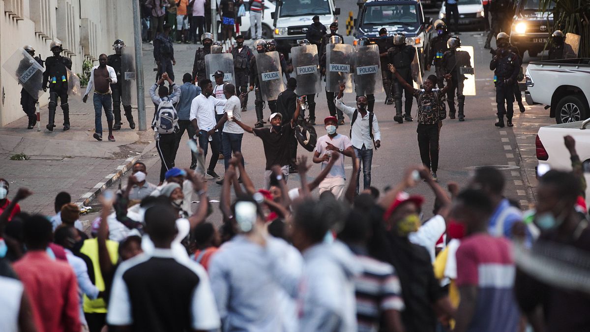 Manifestações em Luanda, Angola