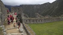 Riapre lentamente l'antica cittadella incaica di Machu Picchu
