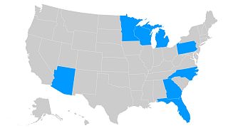 These eight crucial swing states will decide if Trump or Biden wins