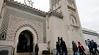 صورة من الارشيف. المسجد الكبير في باريس