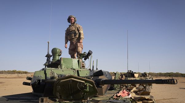 Soldat de l'opération Barkhane, le 12 novembre 2019. Soldat de l'opération Barkhane, le 12 novembre 2019.