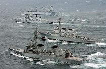 Japonya Donanmasına ait destroyer (arşiv)