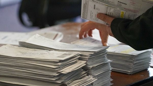 USA: hosszú sorok a szavazóhelyiségek előtt USA: hosszú sorok a szavazóhelyiségek előtt