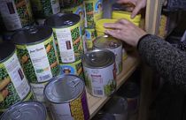 Banque alimentaire aux Lilas, en Seine-Saint-Denis 