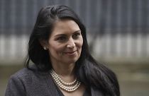 File photo: British Home Secretary Priti Patel announced the UK's terror threat level would be escalated to "severe" as a "precautionary measure". Feb. 13, 2020.