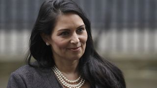 File photo: British Home Secretary Priti Patel announced the UK's terror threat level would be escalated to "severe" as a "precautionary measure". Feb. 13, 2020.