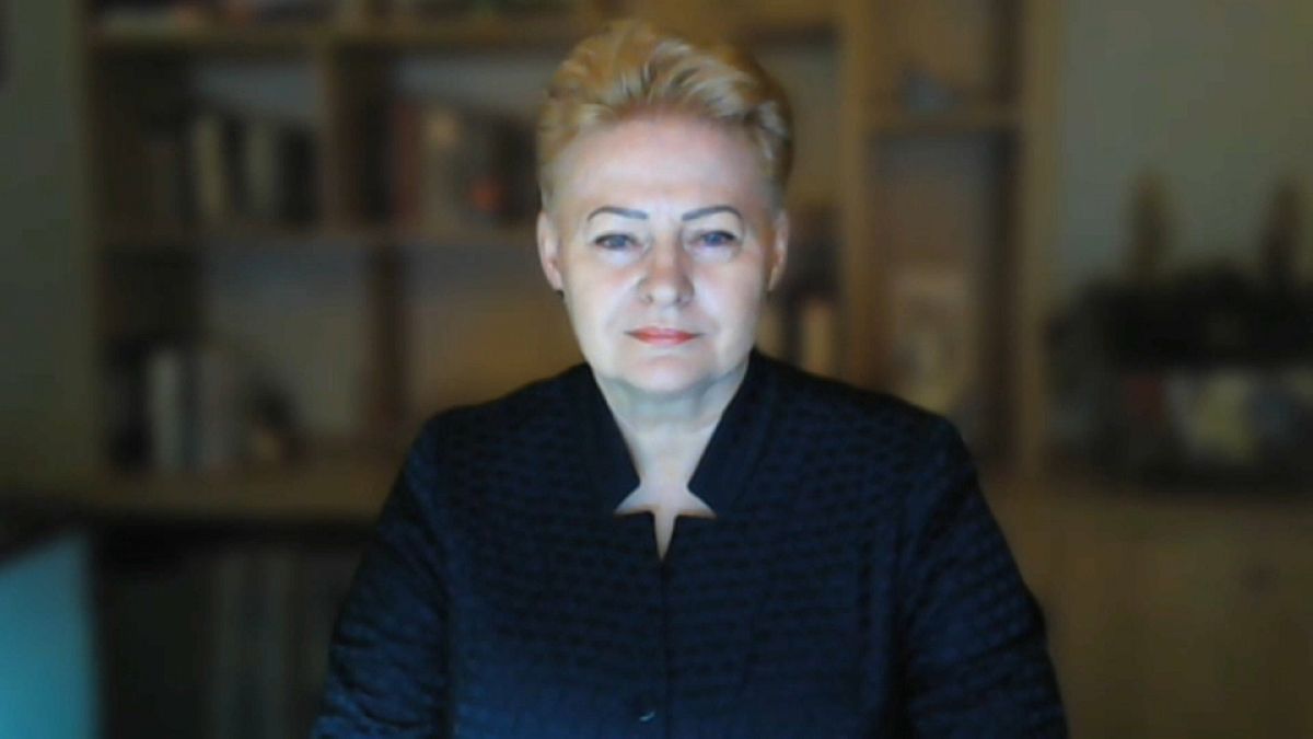 Entrevista a la expresidenta de Lituania Dalia Grybauskaitė