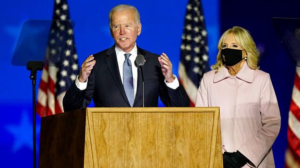 Joe Biden: "No me corresponde a mí ni a Trump declarar el ganador"  (discurso completo) | Euronews