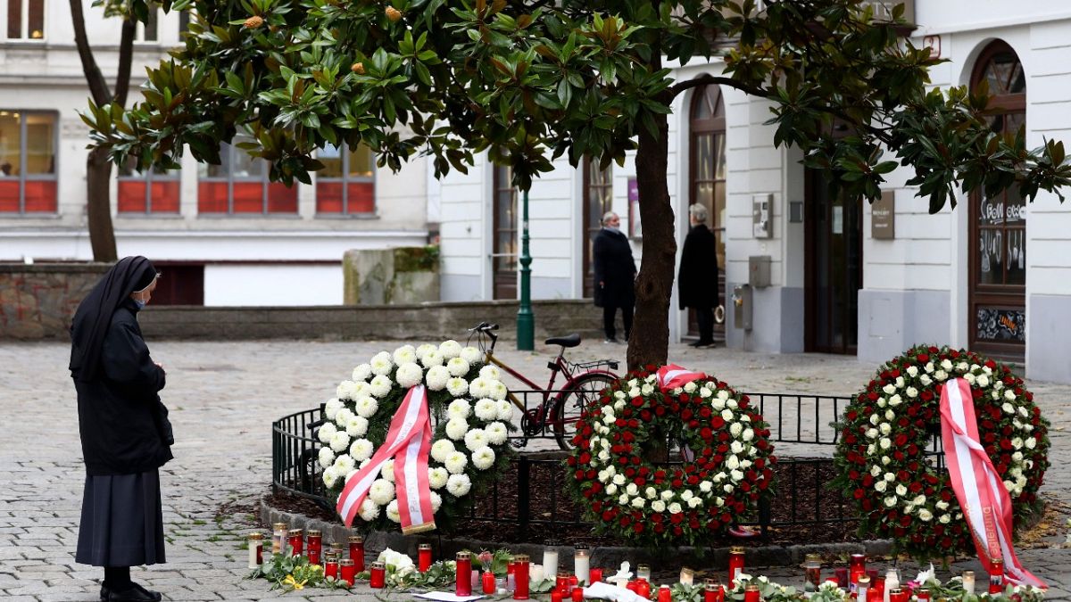 Gedenken an die Opfer in Wien