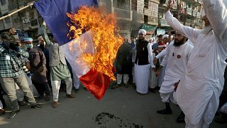 Акция протеста в Пакистане