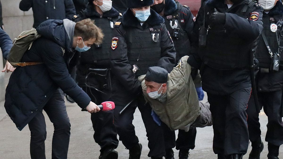 Rusya'da tutuklu gazeteci