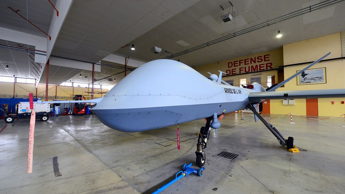 Mühimmat taşıyabilen MQ-9 Reaper insansız hava aracı