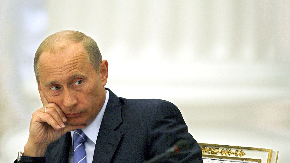 Russlands Präsident Wladimir Putin bei einem Treffen im Kreml, 02.10.2020