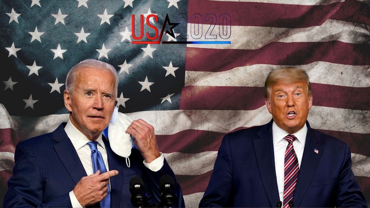 دونالد ترامپ و جو بایدن در رقابت انتخابات ریاست جمهوری