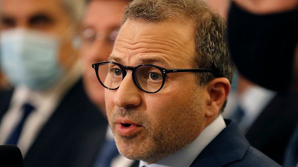 جبران باسيل رئيس أكبر كتلة في البرلمان اللبناني وصهر رئيس الجمهورية في قصر بعلبك شرقي بيروت. 2020/10/22 جبران باسيل رئيس أكبر كتلة في البرلمان اللبناني وصهر رئيس الجمهورية في قصر بعلبك شرقي بيروت. 2020/10/22