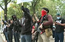 Bewaffnete Trump-Anhänger in Atlanta