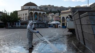 Virus Outbreak Greece