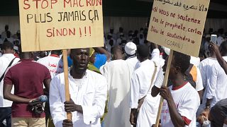 Senegal protests Mohammed cartoons despite Macron's efforts to calm tensions