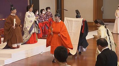 Japan emperor's brother proclaimed 1st in line to throne