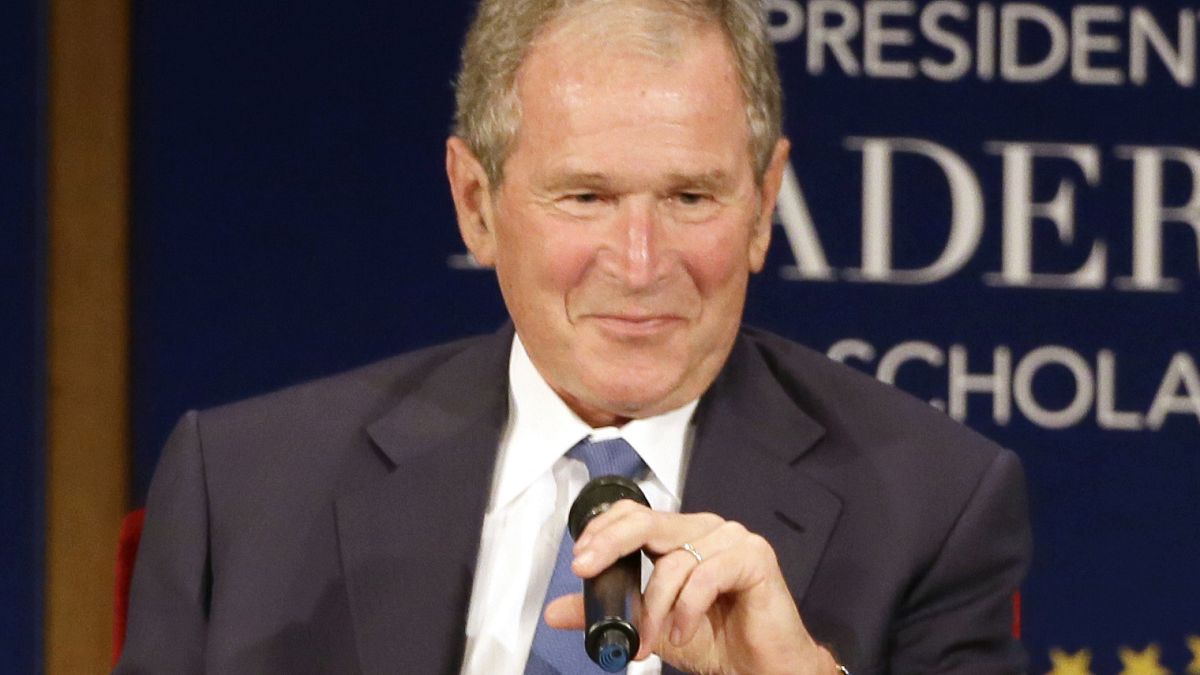 Former US President George W Bush