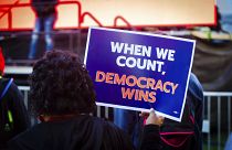 Prosiguen las manifestaciones de detractores y partidarios de Trump en Estados Unidos