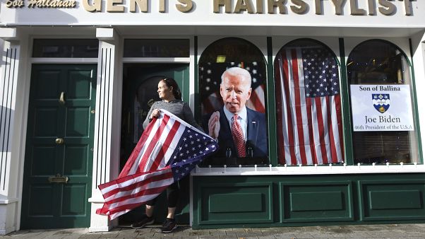 Biden tem origens em Ballina, na Irlanda Biden tem origens em Ballina, na Irlanda