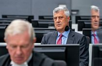 Eski Kosova Cumhurbaşkanı Haşim Taçi, Lahey'deki özel mahkemede ilk kez hakim karşısına çıktı