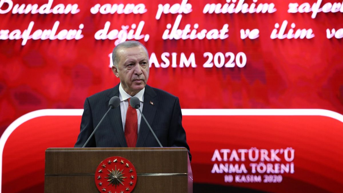 Cumhurbaşkanı Recep Tayyip Erdoğan, Beştepe Millet Kongre ve Kültür Merkezi'nde gerçekleştirilen Atatürk'ü Anma Töreni'ne katılarak konuşma yaptı