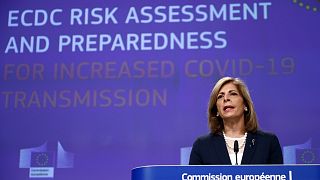 La Commissaire européenne en charge de la Santé Stella Kyriakides