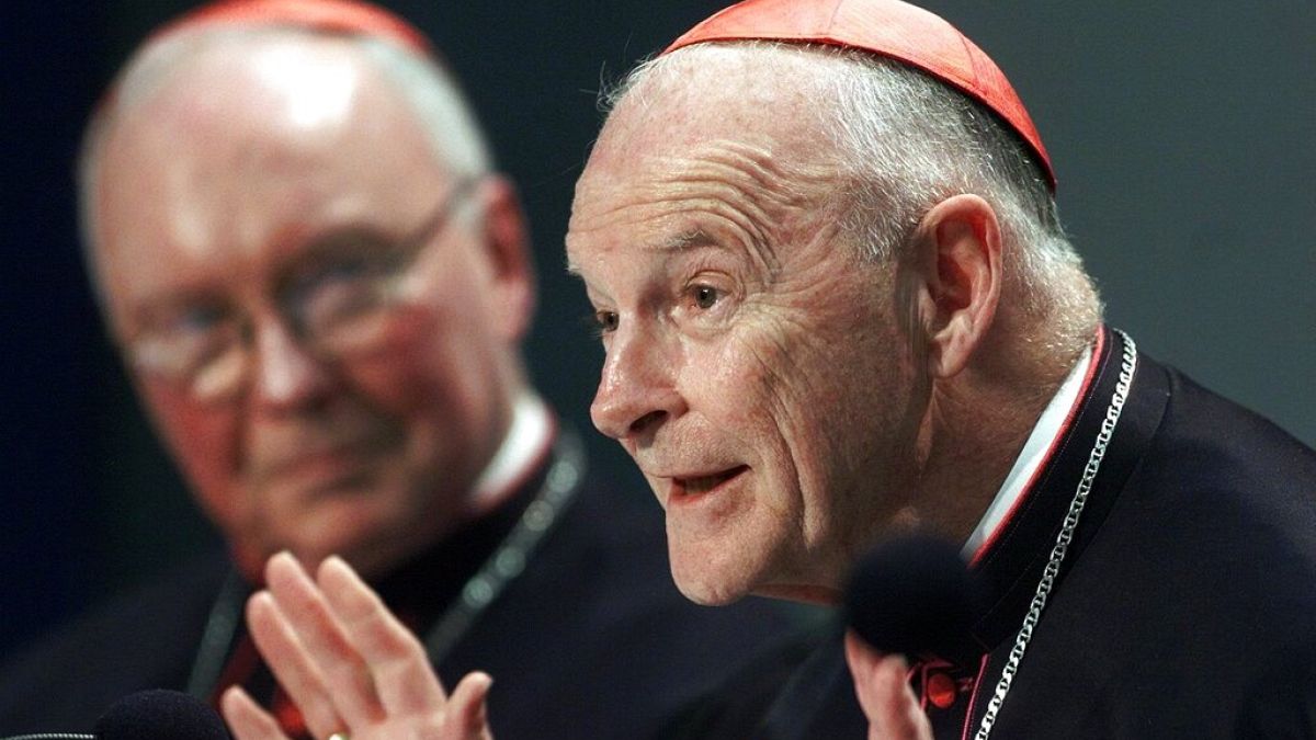 ex-Cardinal Theodore McCarrick, 2002.