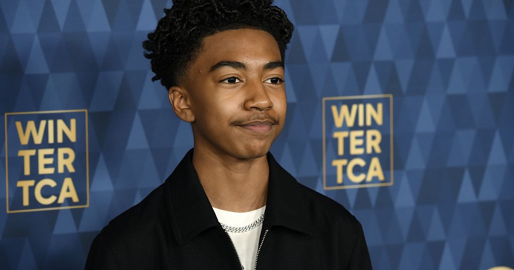 Le comédien et rappeur américain, Miles Brown, s'adresse à sa ...