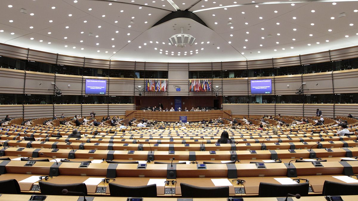 پارلمان اروپا در بروکسل