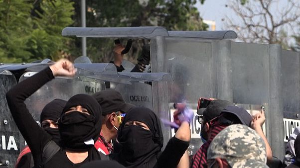 Nouvelle manifestation contre les féminicides au Mexique Nouvelle manifestation contre les féminicides au Mexique