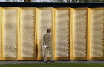 نصب نوتردام دي لوريت التذكاري الذي يحمل اسم 580 ألف شخص ماتوا في شمال فرنسا خلال الحرب العالمية الأولى.