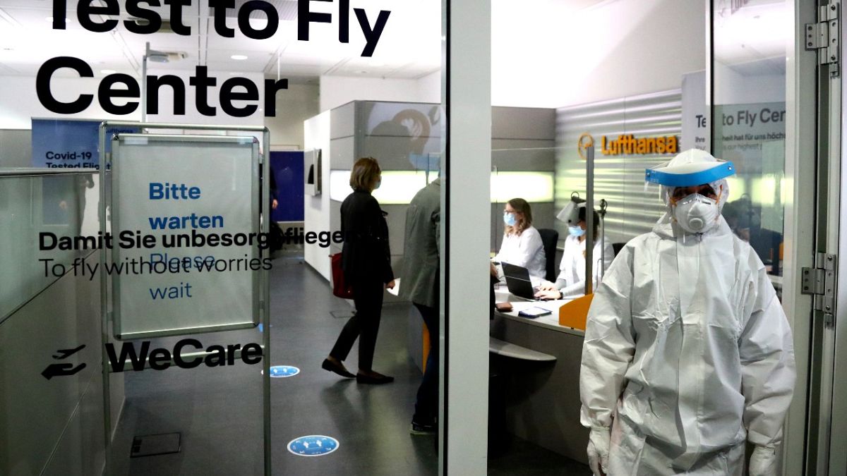 Lufthansa тестирует пассажиров