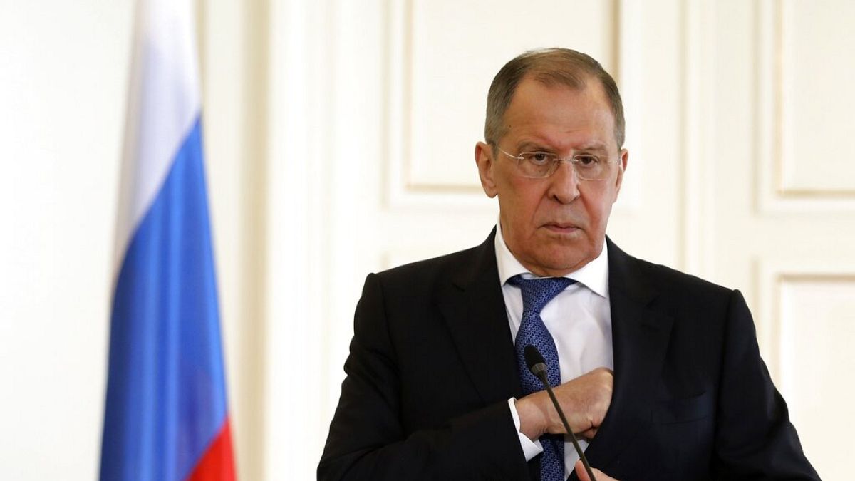 Az orosz külügyminiszer, Szergej Lavrov