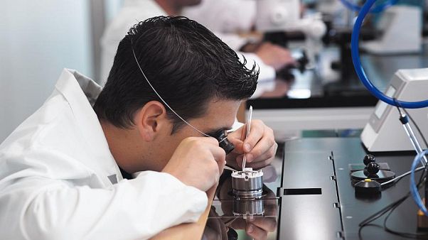 Dans le laboratoire de Breitling Dans le laboratoire de Breitling