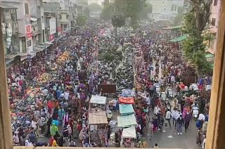 Mercado em Nova Deli