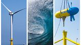 There are three main sources of offshore renewables: wind, waves and tides.