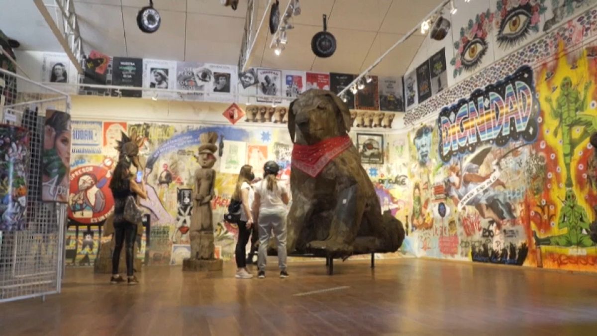شاهد: افتتاح متحف لعرض فن الشارع الذي طبع "الثورة الاجتماعية" في تشيلي