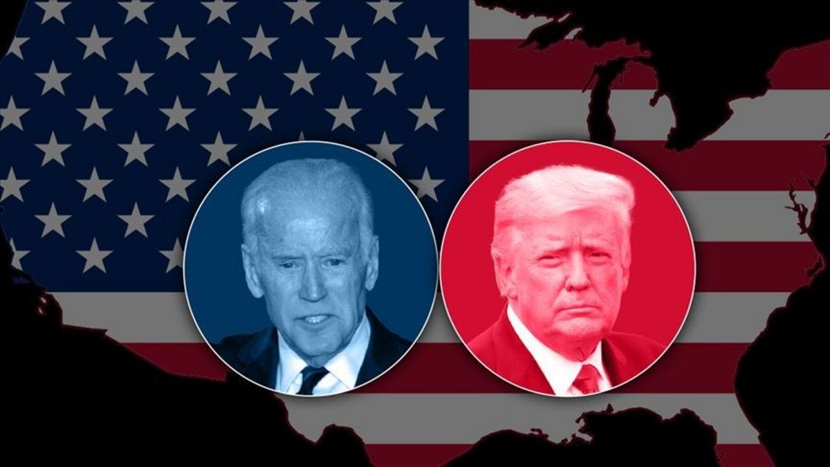 ABD'nin yeni Başkanı Joe Biden (solda) ve ocak ayında görevini bırakacak ABD'nin mevcut Başkanı Donald Trump (sağda)