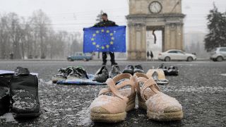 Letzte Ausfahrt EU? Straßenszene aus der Hauptstadt Chisinau