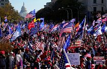 تظاهرات حامیان ترامپ در واشنگتن