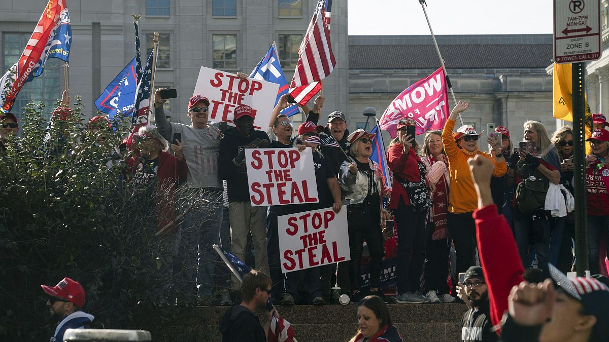 Демонстрация "Остановим кражу", Вашингтон, 14 ноября